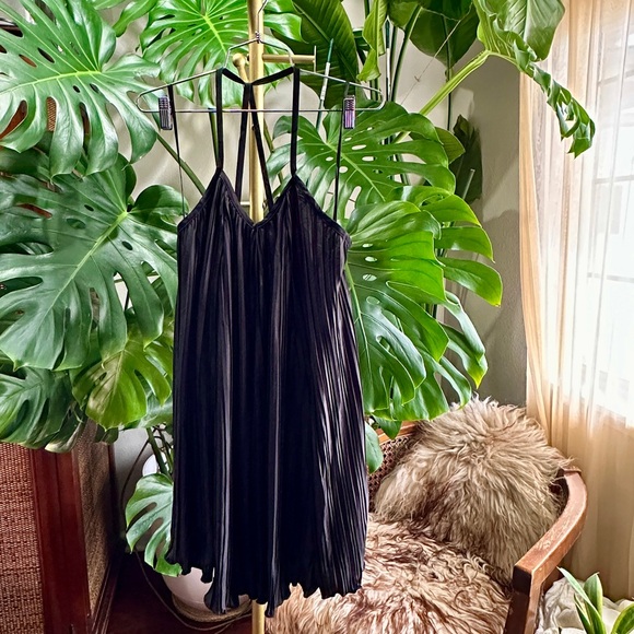 LBLC the Label Norma Pleated Mini Dress - Picture 1 of 3